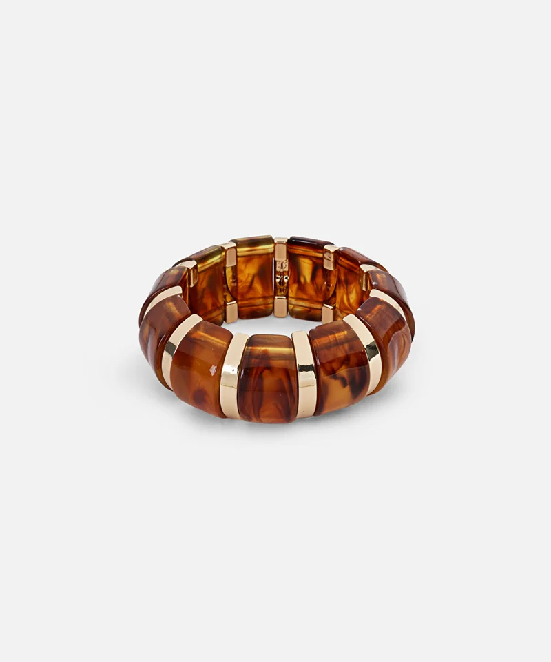 ابيكول Contrast Resin Bracelet